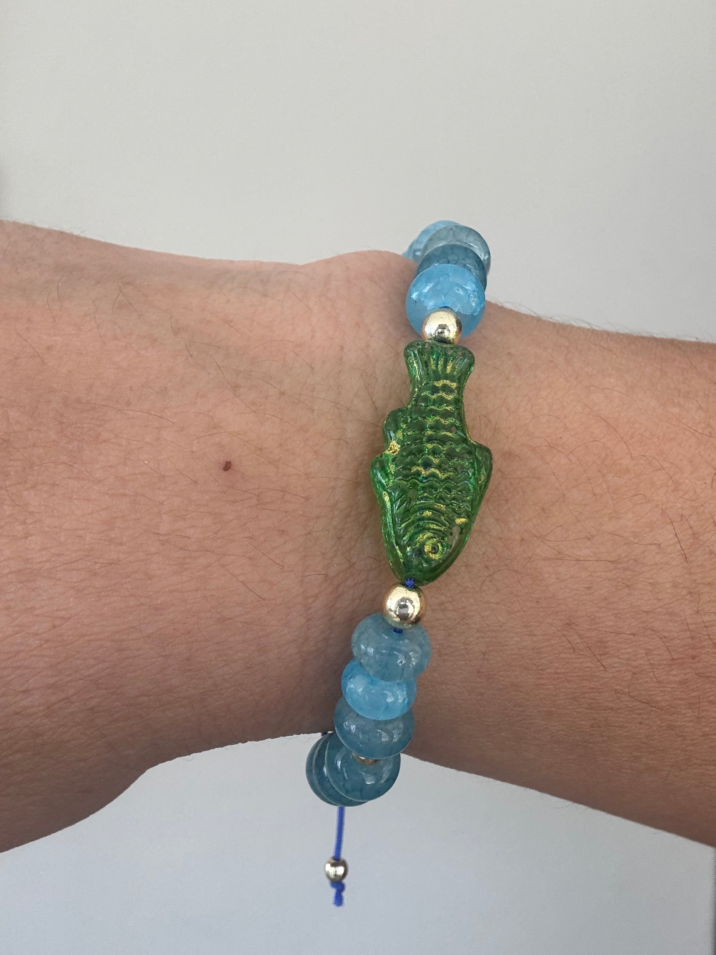 Green Fish Bracelet