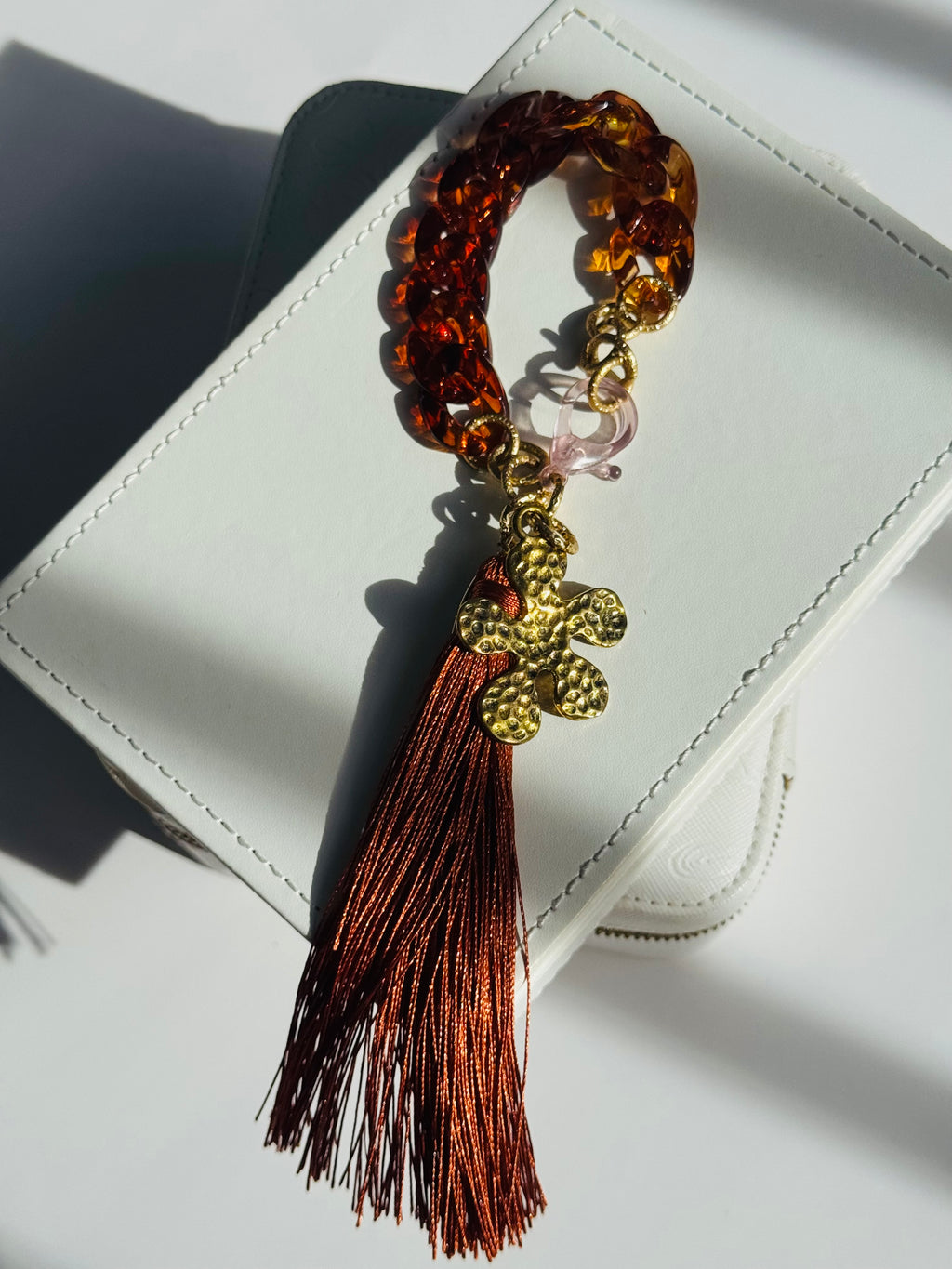 Brown Tassel Bracelet