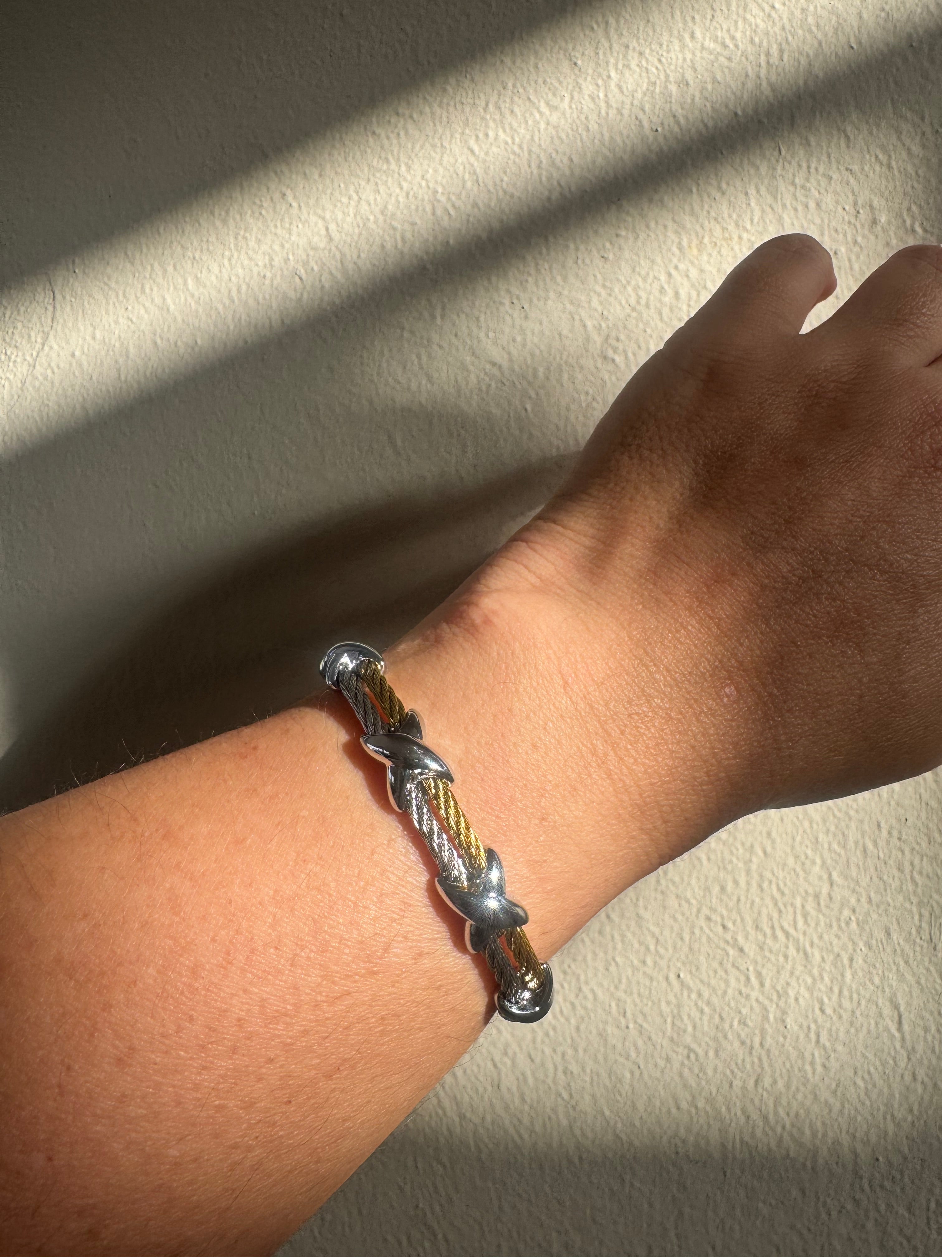 Double Tone Bracelet