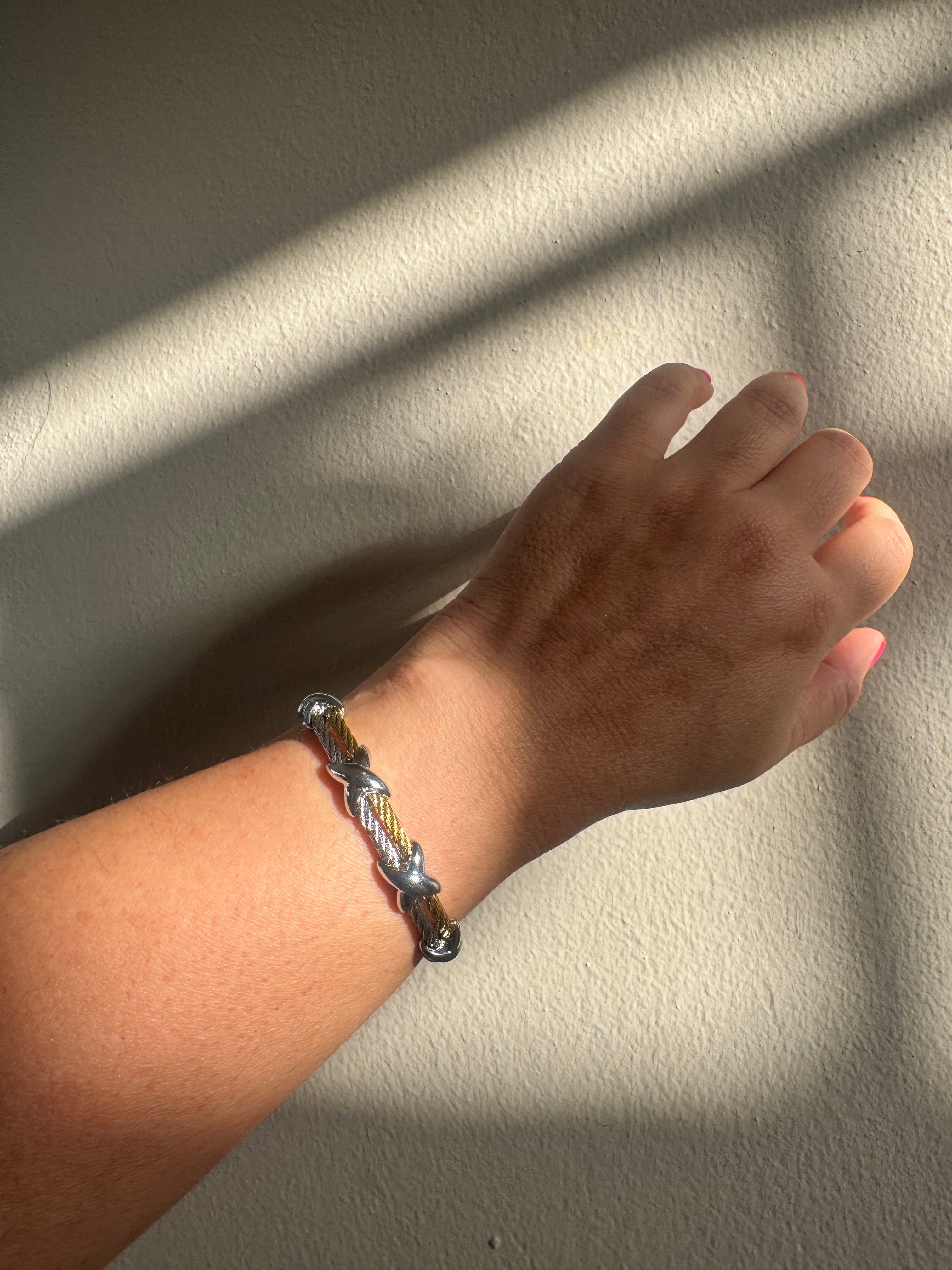 Double Tone Bracelet