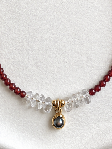 Handmade Cocoa Necklace #L136