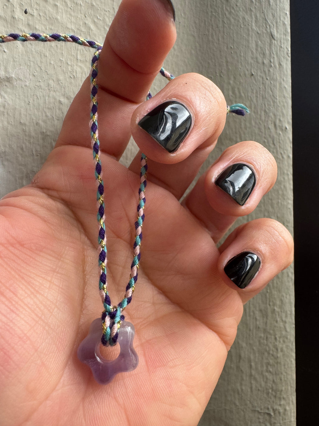 Handmade Amatista Adjustable Bracelet #L147