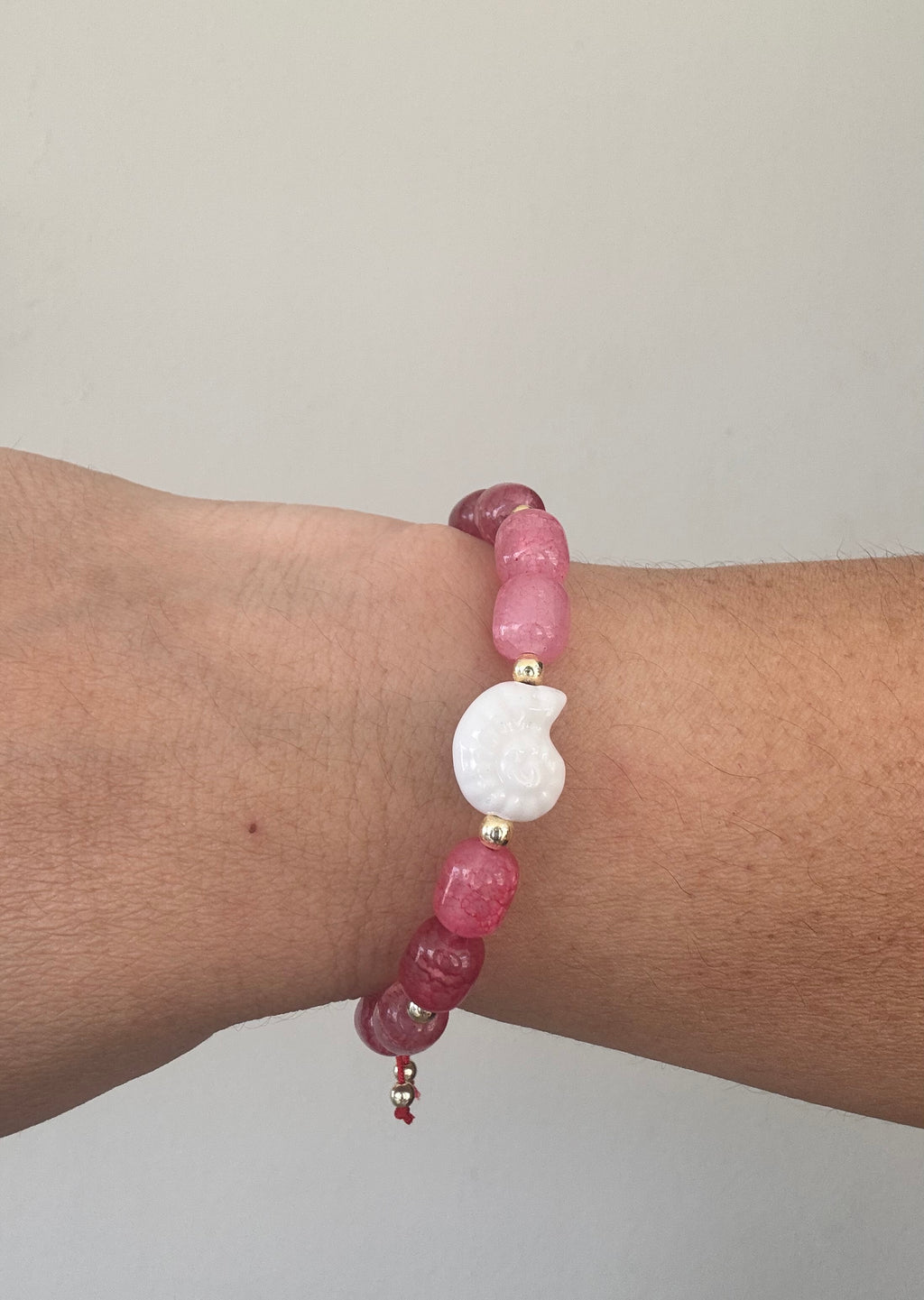 White Seashell Bracelet