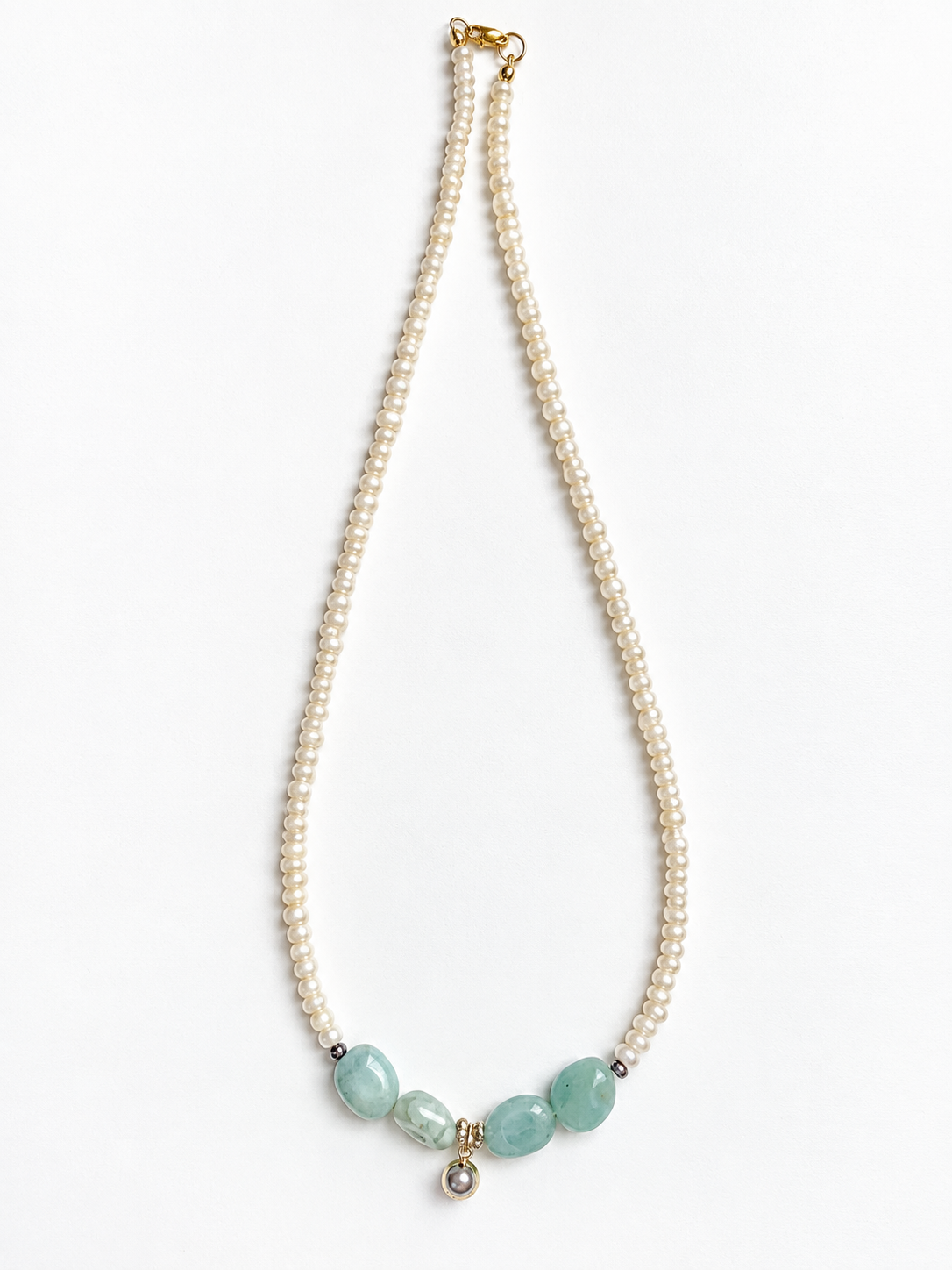 Handmade Aqua Necklace #L135