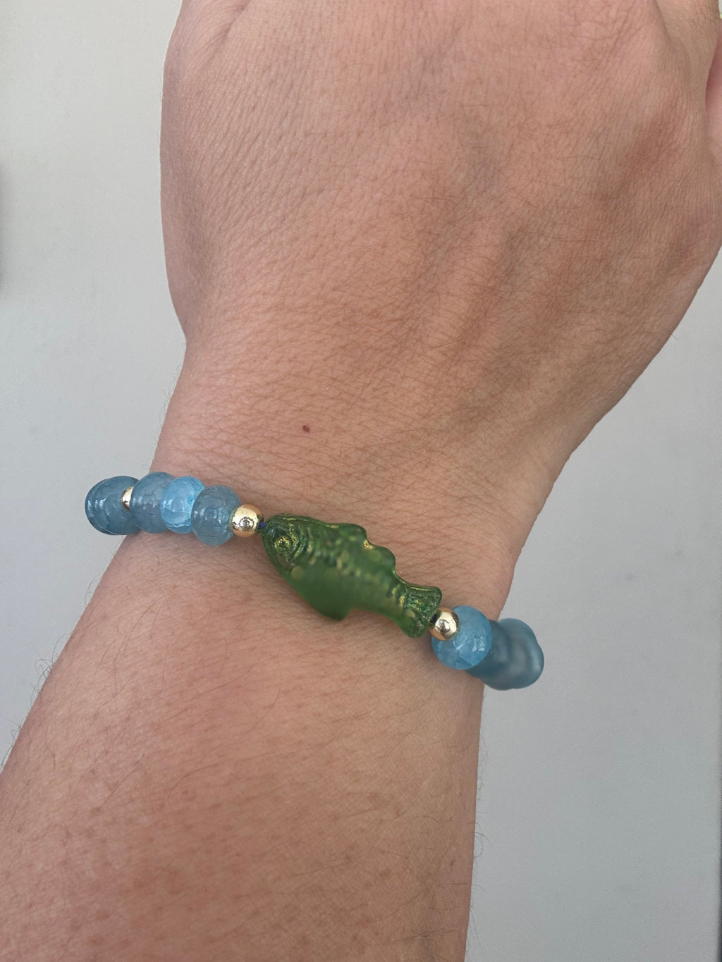 Green Fish Bracelet