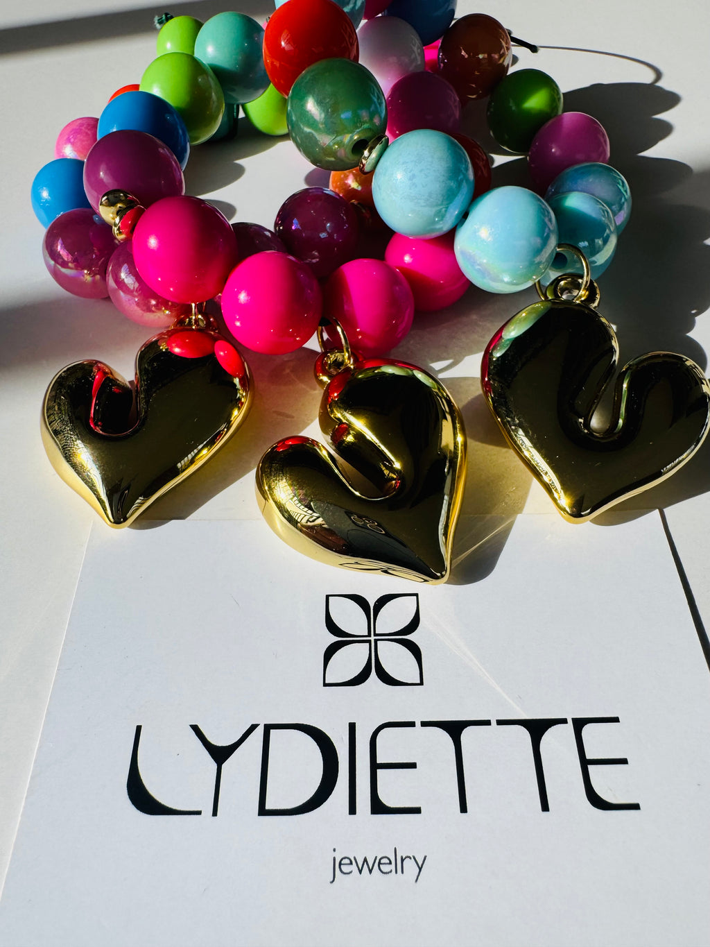 Blue Heart Handmade Bracelet #L156