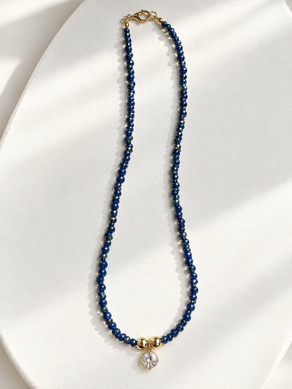 Handmade Blue Necklace #L134