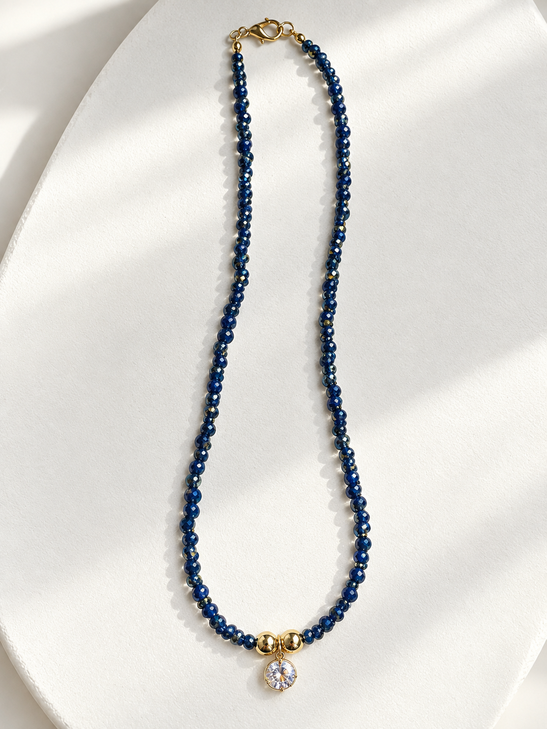 Handmade Blue Necklace #L134