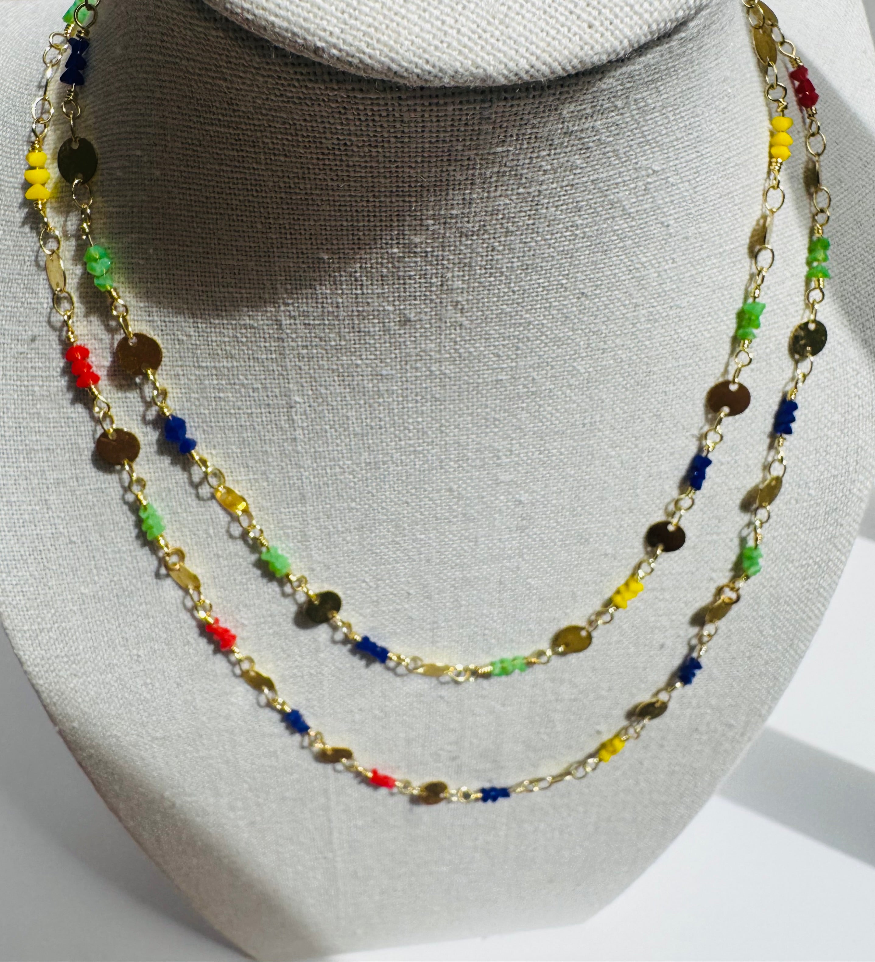 2 Colorful Necklaces