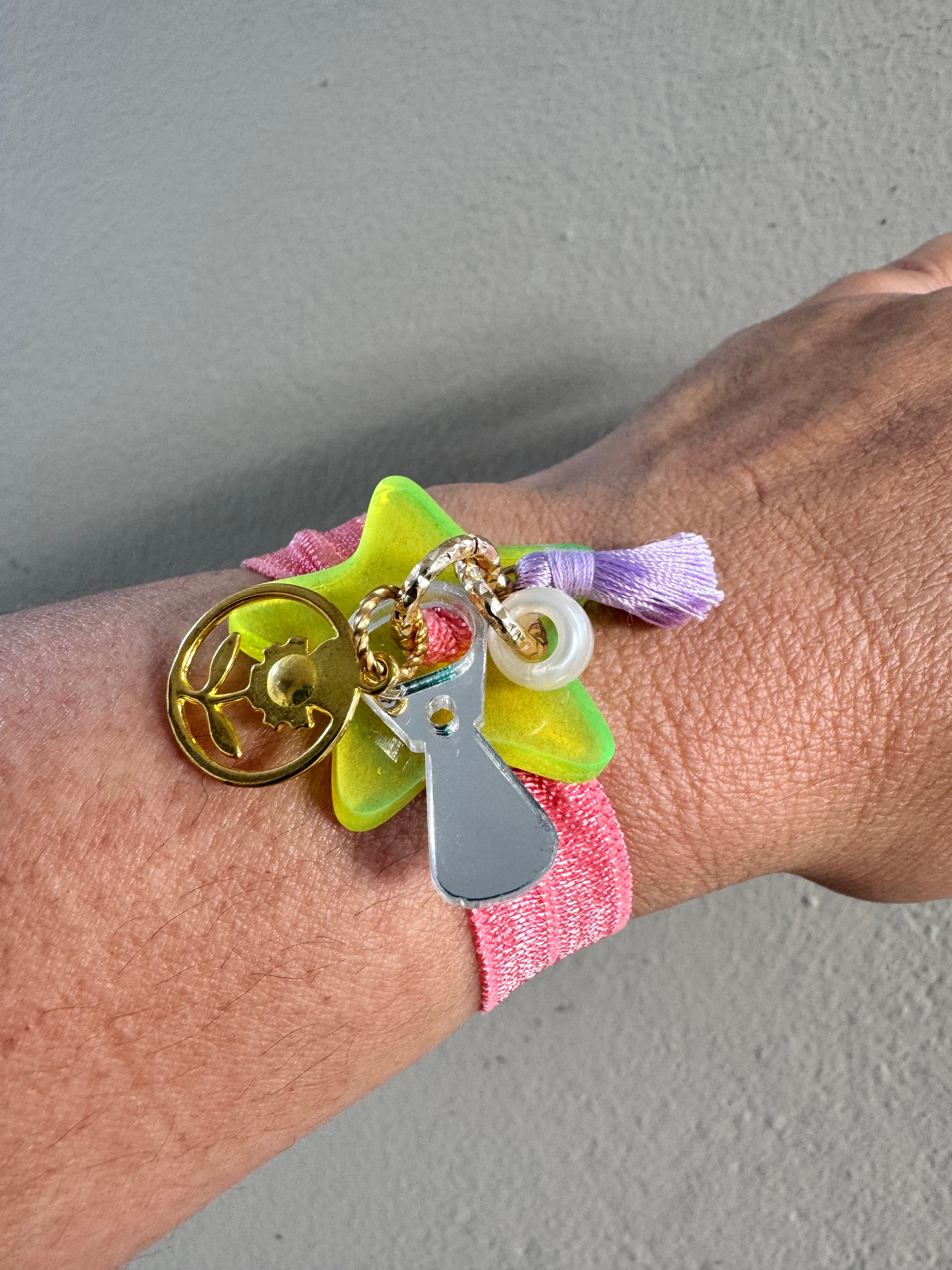 Peach Stretch Bracelet