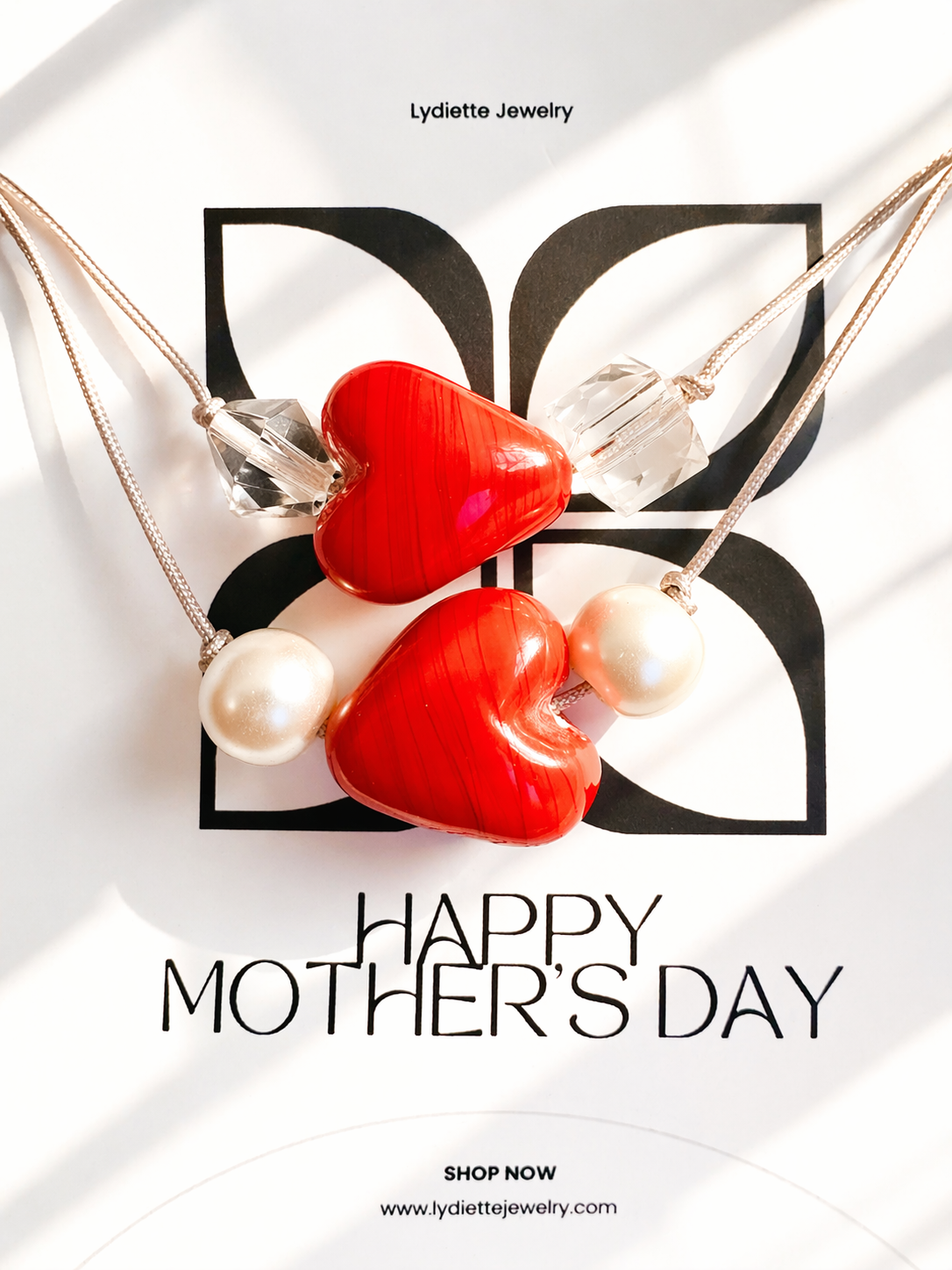 I love Mom Adjustable Bracelet | Handmade & Limited Edition