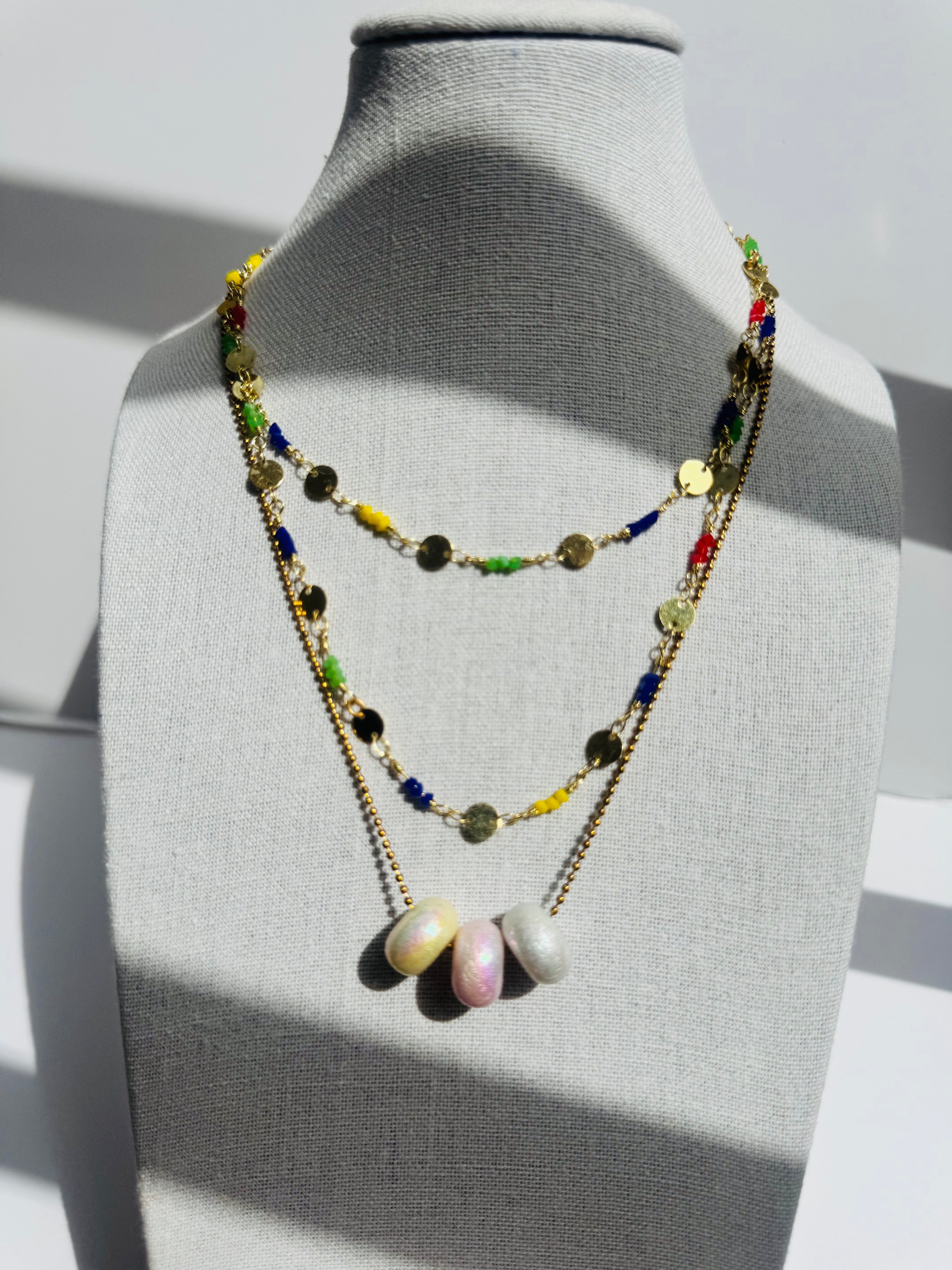 2 Colorful Necklaces