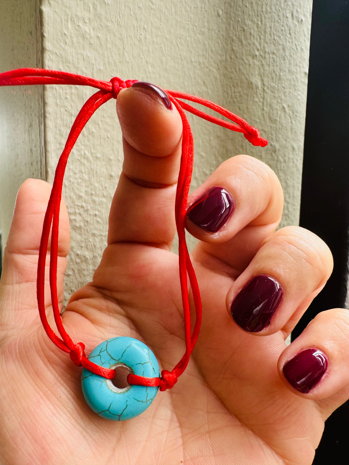 Blue Charm Handmade Bracelet #L165