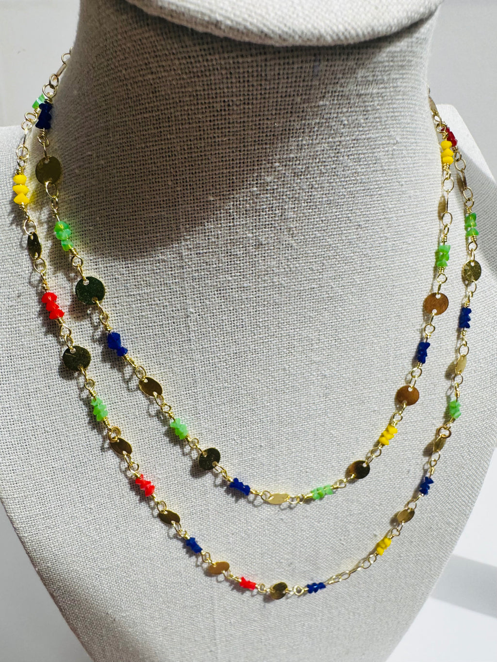 2 Colorful Necklaces