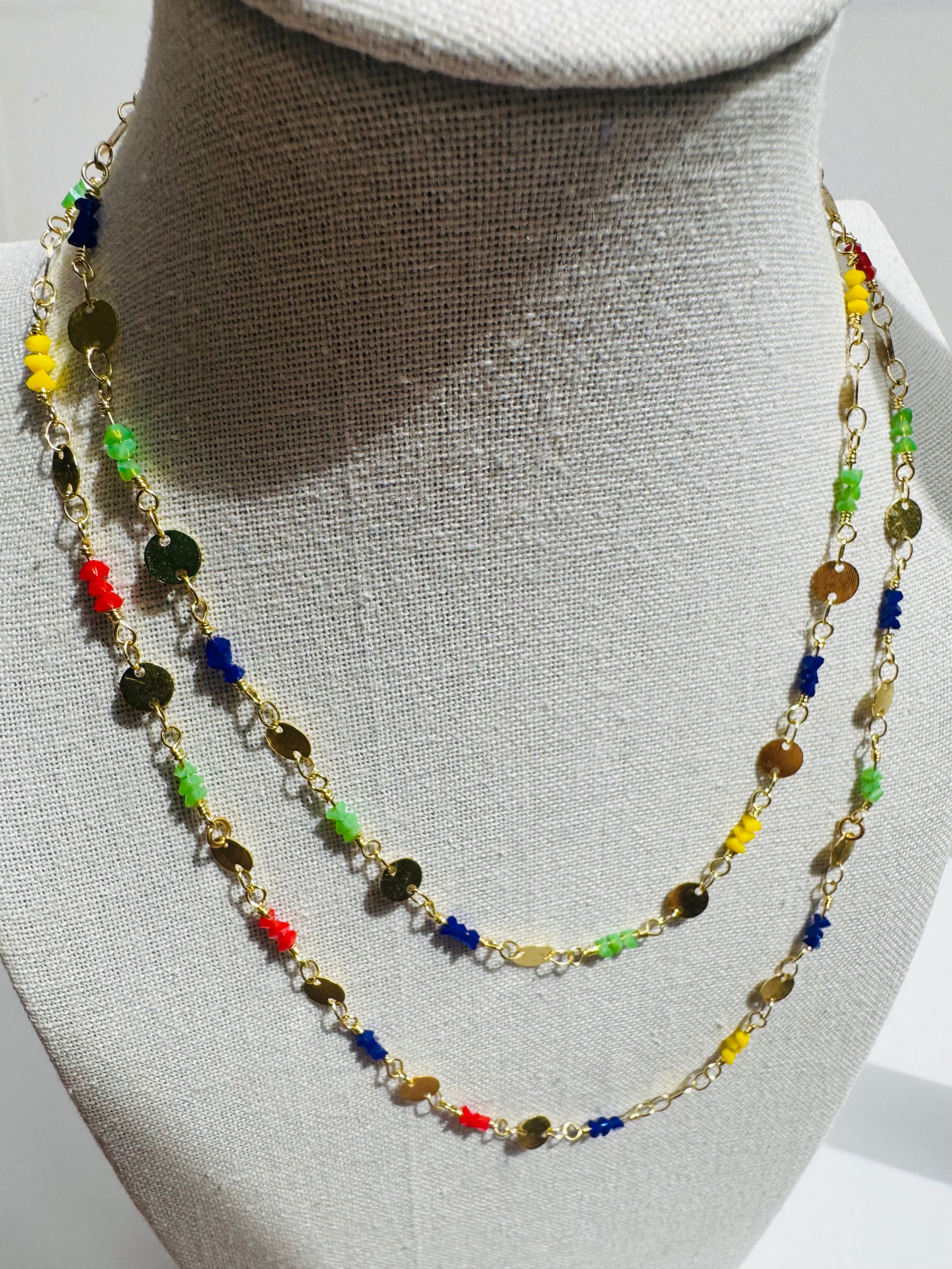 2 Colorful Necklaces