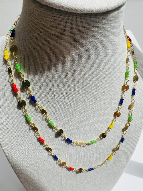 2 Colorful Necklaces