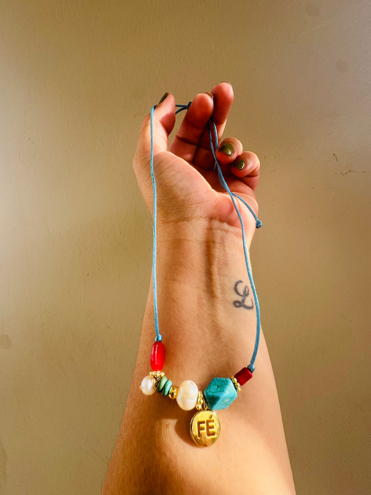 Handmade Adjustable Fe Necklace #L200