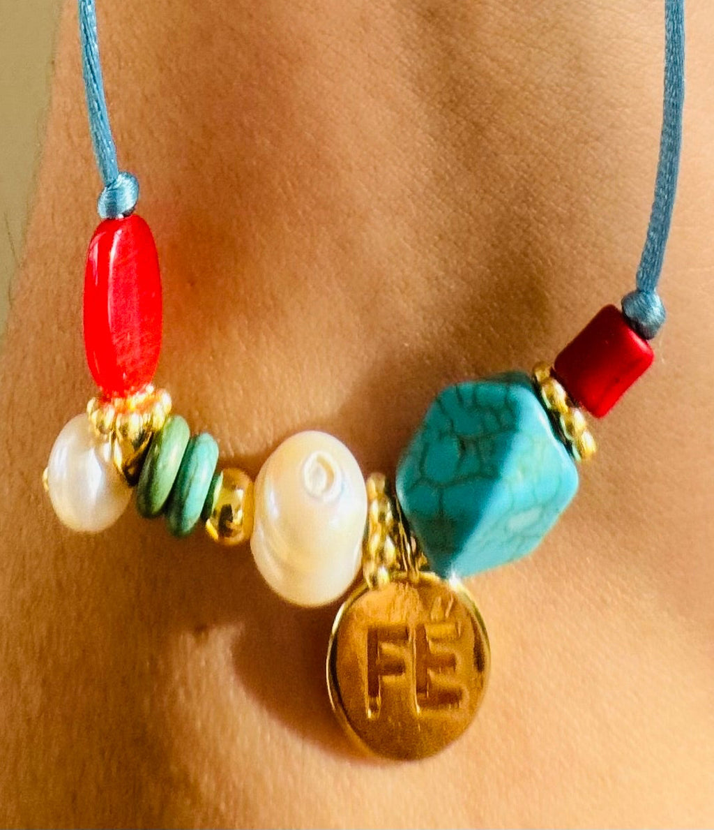 Handmade Adjustable Fe Necklace #L200
