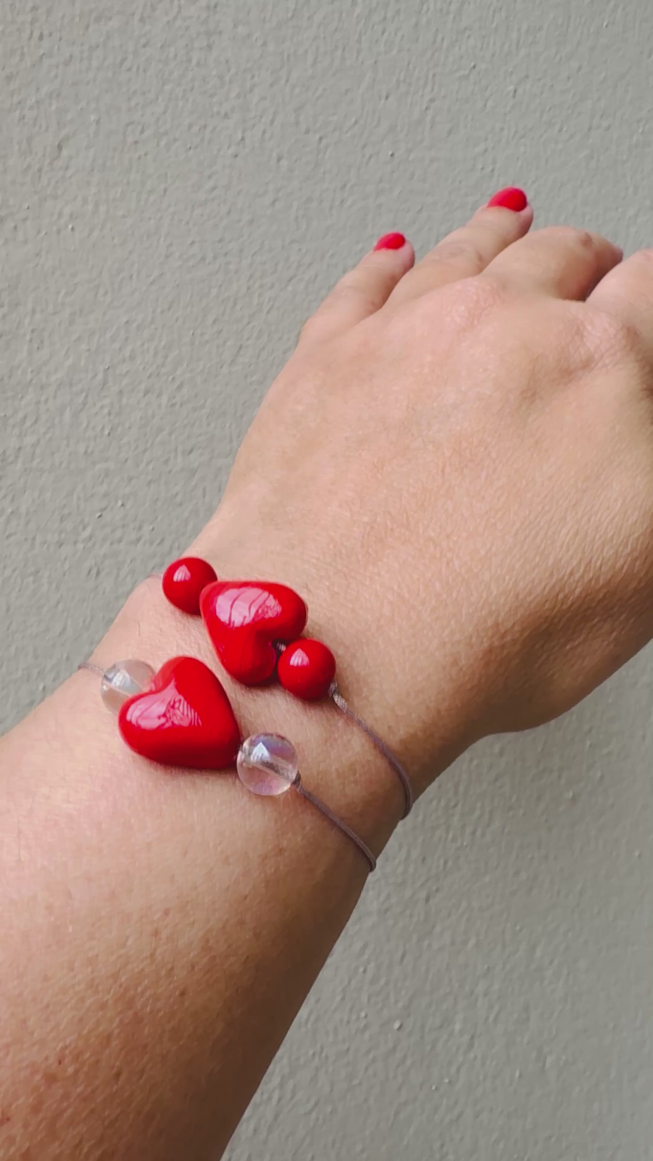 I love Mom Adjustable Bracelet | Handmade & Limited Edition