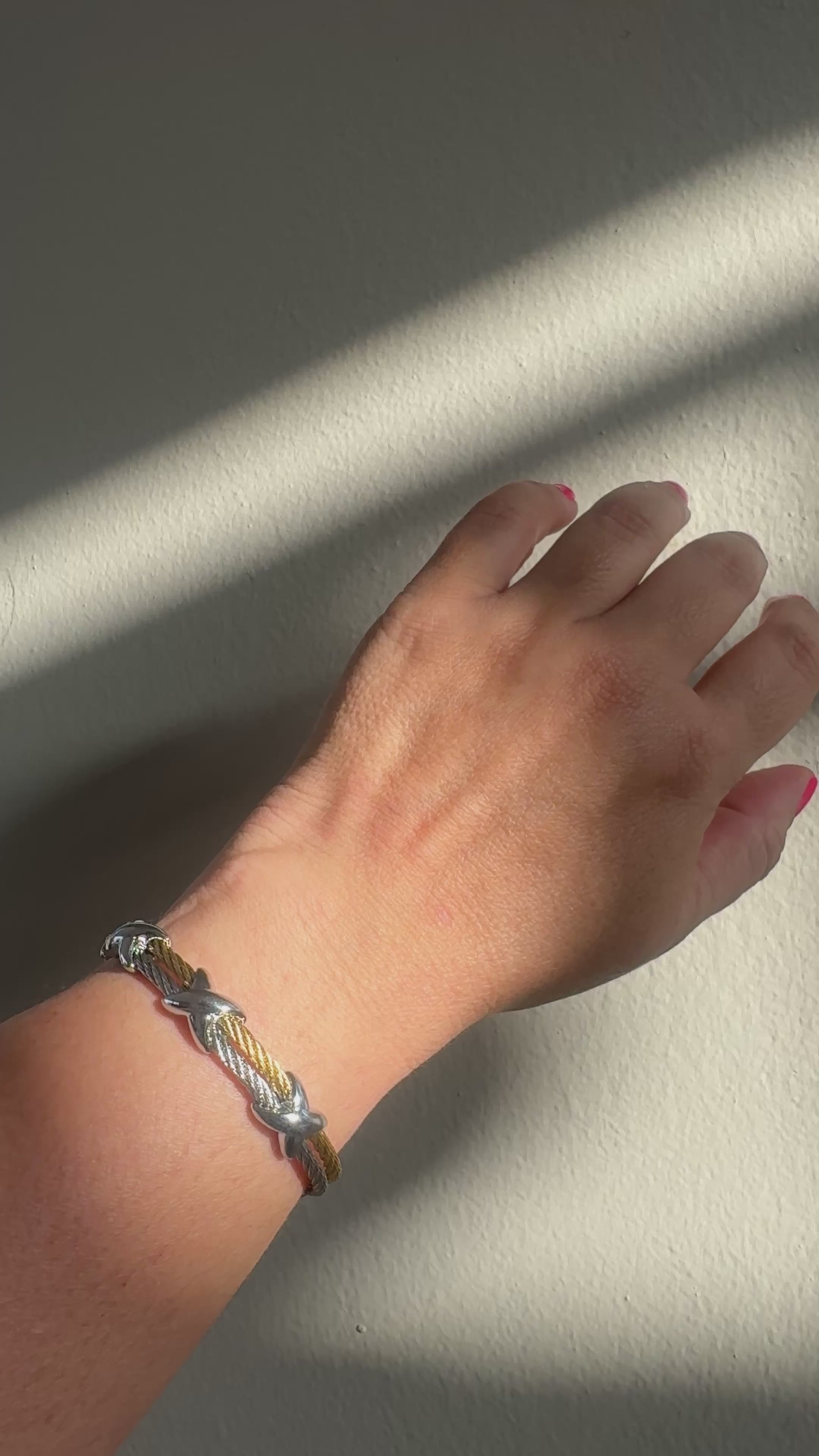 Double Tone Bracelet